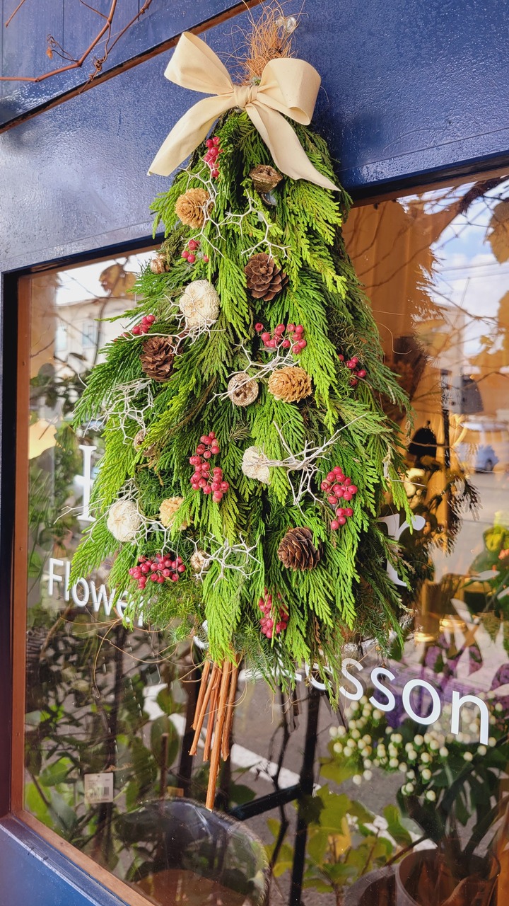 冬のガーランド手作り教室(本店教室)