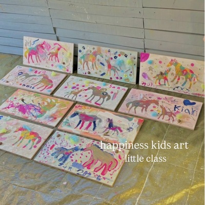 Little2月★お馬の親子がかくれんぼ(1歳半～８歳頃）