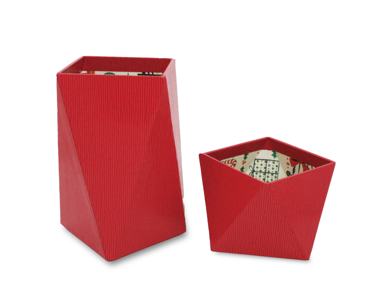 【カルトナージュ 初級★】スタッキング付き小物入れ 2月15日(日)・2月19日(木) *中学生以上