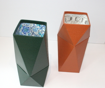 【カルトナージュ 初級★】スタッキング付き小物入れ　2月15日(日)・2月19日(木)  ＊中学生以上