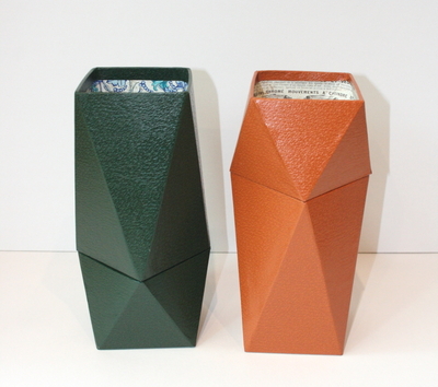 【カルトナージュ 初級★】スタッキング付き小物入れ　2月15日(日)・2月19日(木)  ＊中学生以上