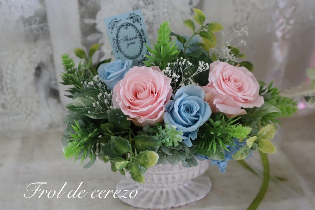 プリザーブドフラワーアレンジ