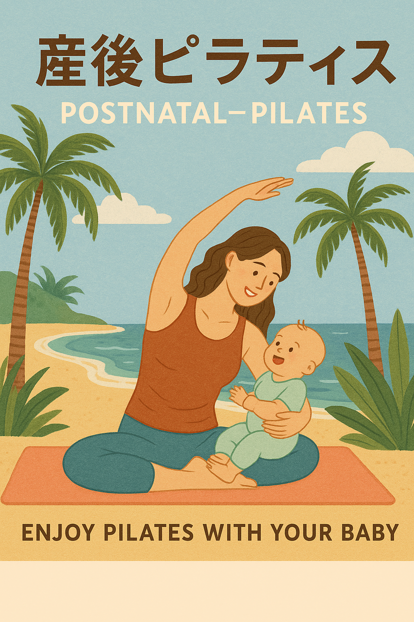 産後ピラティス（60分）※赤ちゃん連れOK