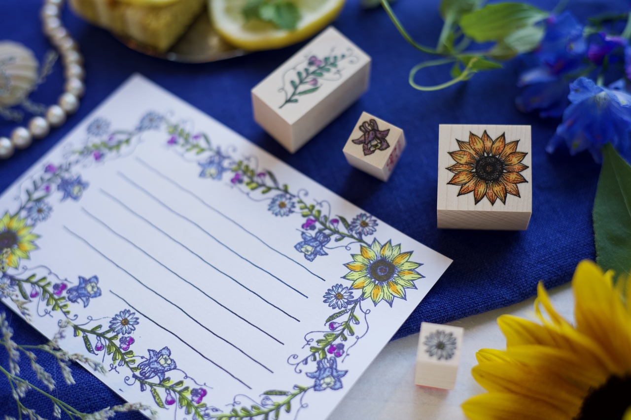 【G.Itoya8階】押し活2026 「お絵かきスタンプで描く夏の飾り枠」（ありさ＆あかめがね）