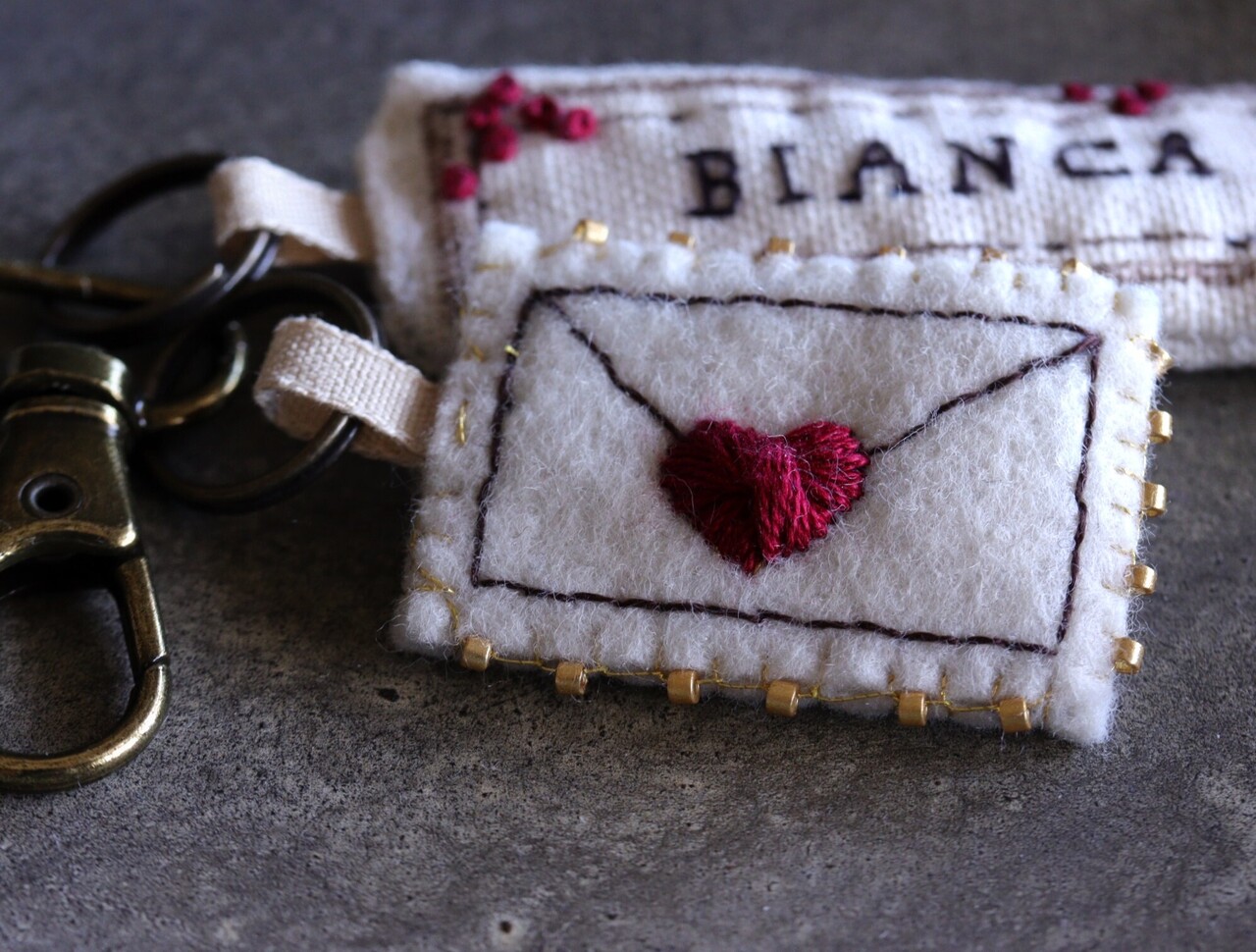 《錢屋塾》刺繍講座 古田マイ先生の刺繍で彩る暮らし～Love Letter～