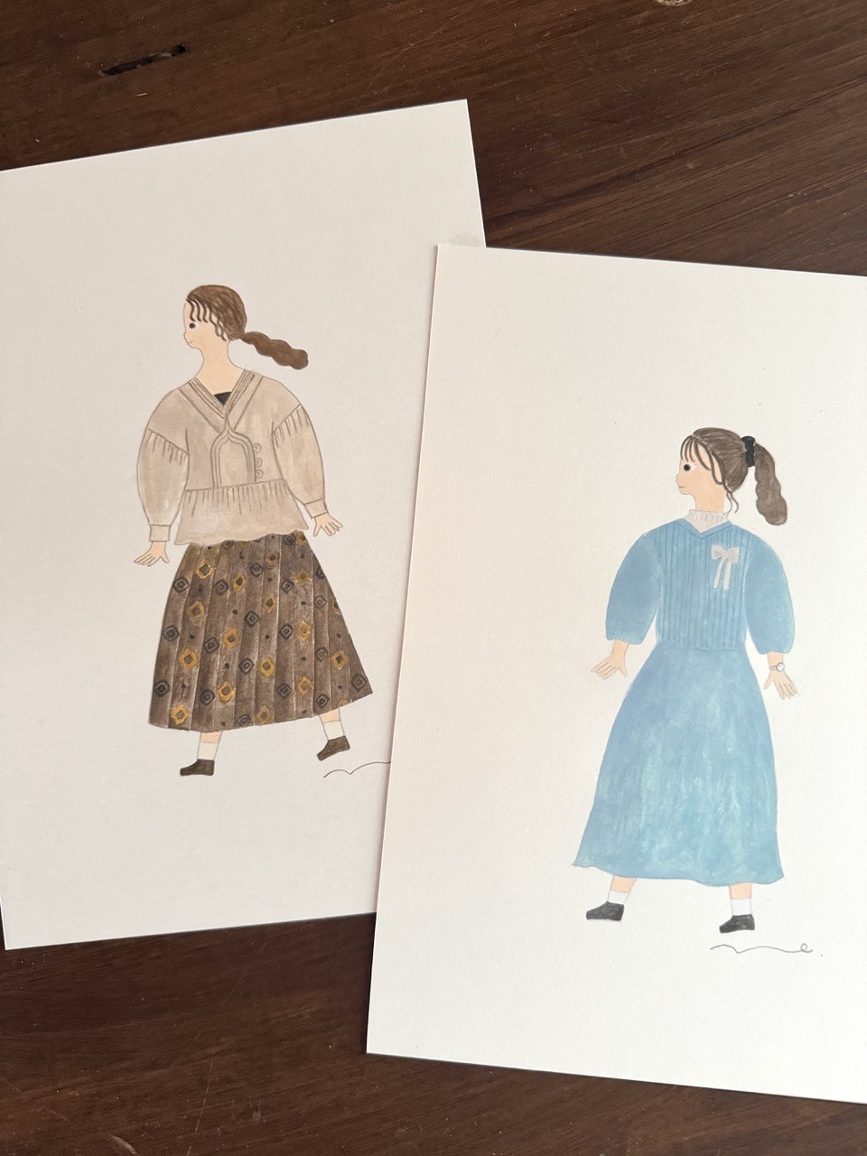 8/20（木）ネクタイ個展「ネクタイのにがおえを描きます」at 手紙舎