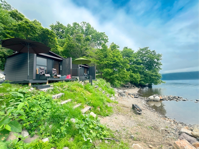 北海道 サウナ 支笏湖 湖畔のサウナ 貸切・個室  ｜丸駒温泉 湖畔の SAUNA【完全個室・予約制】【日帰りOK】