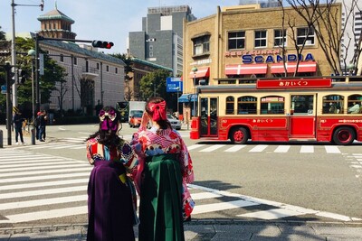 かんたん袴 1時間レンタル「ハイカラさん体験」