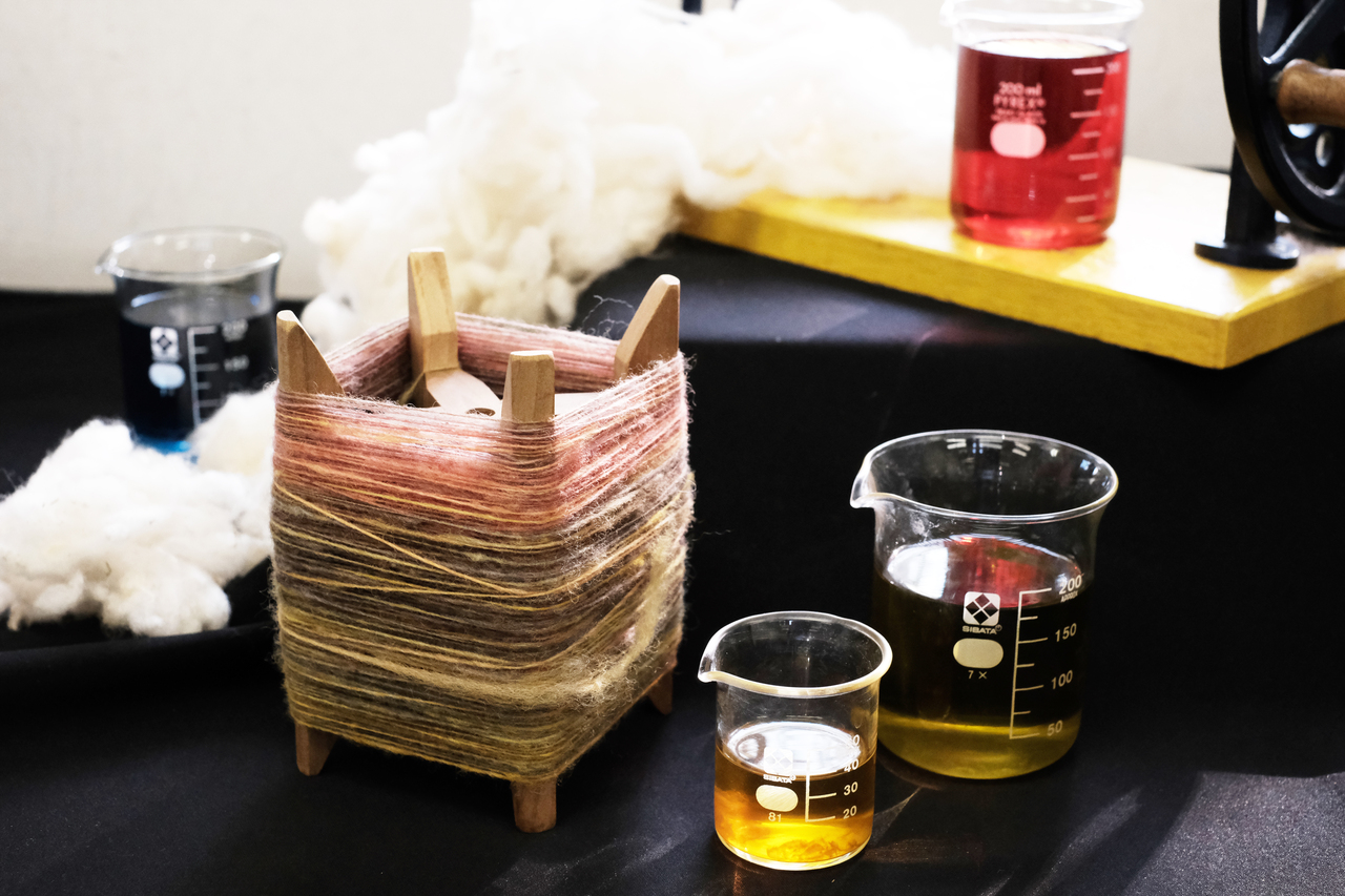 ＜満員・11/15〆切済み＞北海道の羊毛を洗って染めて紡いでみよう ｜12/7･14･20