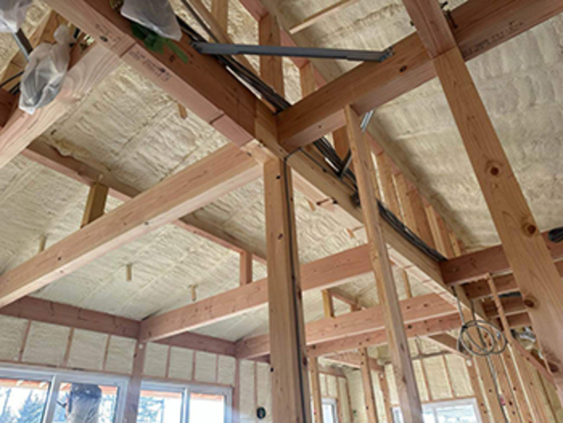 軽井沢町塩沢　構造・断熱見学会