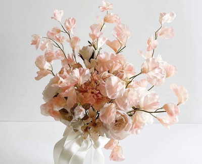 SPECIAL【１月限定 スイートピーのフレグランスブーケ（ADVANCE）】スイートピーの香り漂う華やかブーケレッスン