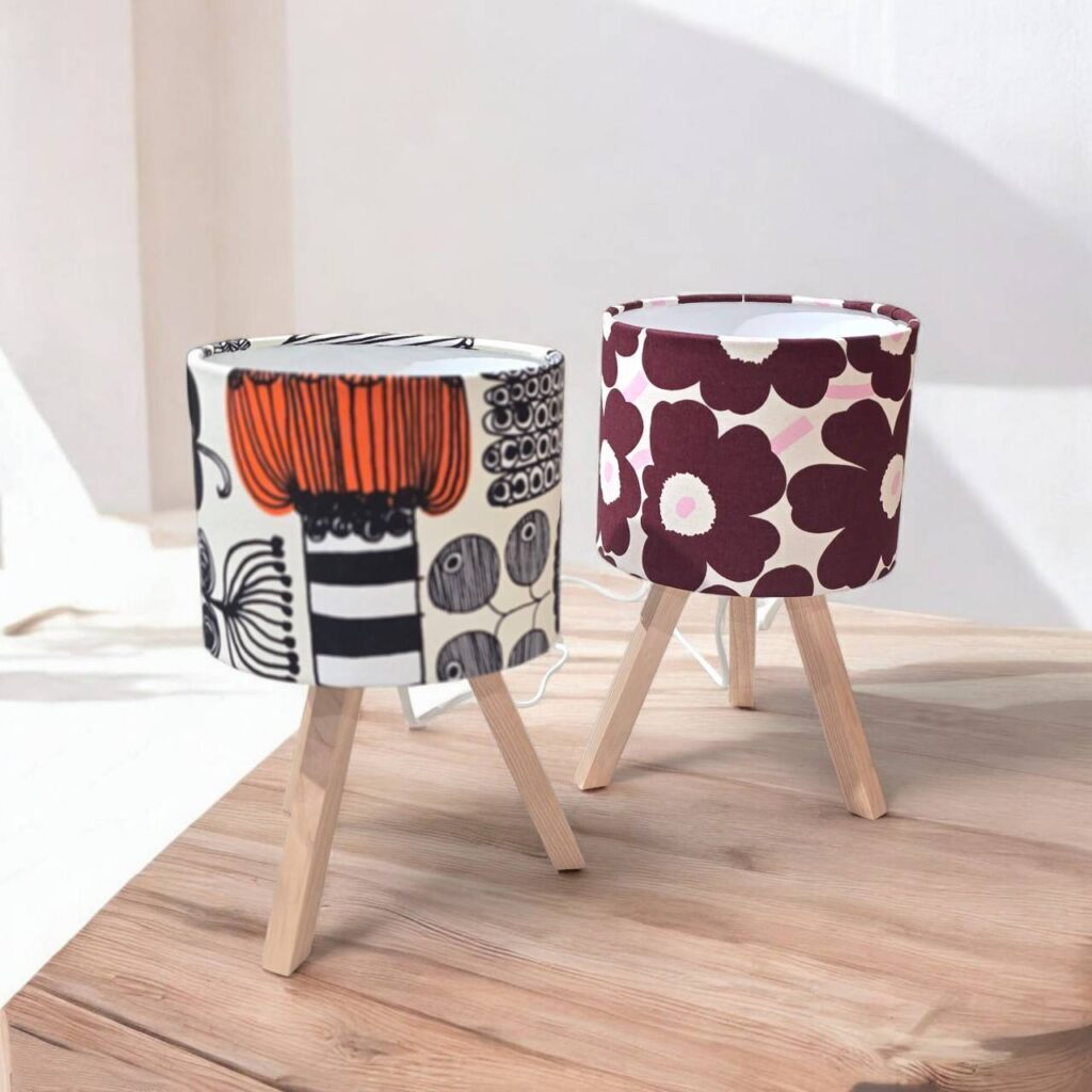 【Keitto Oppi】北欧生地でテーブルランプづくり♪