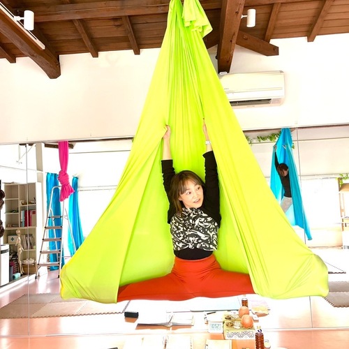 ヨシオカ・アラジン　　　　　　　　　　　　　　　　　【絹張り完成機・未使用】 🔰MIZUKI/エアリアルヨガ / ビギナー/ 少人数制 / 【体験レッスンOK】