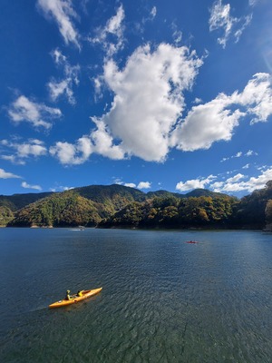 【120分】龍姫湖カヤックレイククルージング【広島・湖・カヤック/カヌー】