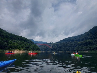 【120分】龍姫湖カヤックレイククルージング【広島・湖・カヤック/カヌー】