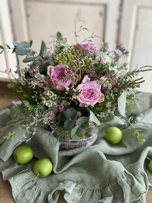 SPECIAL【1月限定　スイートピーのフレグランスアレンジ】宝石箱のように美しいスイートピーのアレンジレッスン