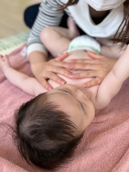 パパ参加☆ベビーマッサージ