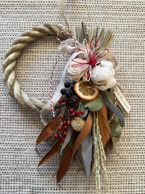 【12/14Sun ①13:00】 新しい年をやさしく迎える✨しめ縄飾り 🎍