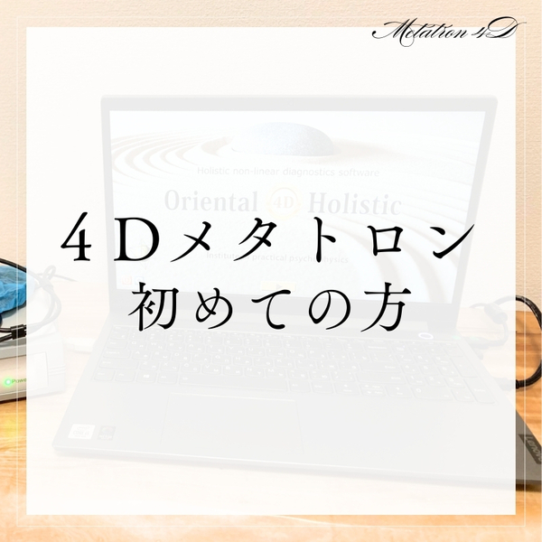 【メタトロン初回】全身の臓器をスキャン