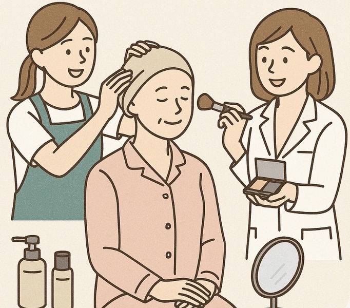 認定看護師横川によるアピアランスケア