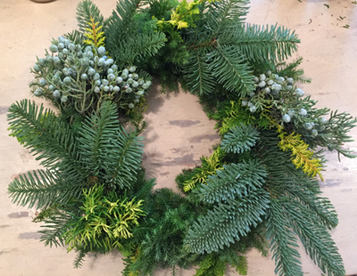 ナチュラルスタイル・クリスマスリースレッスン2025