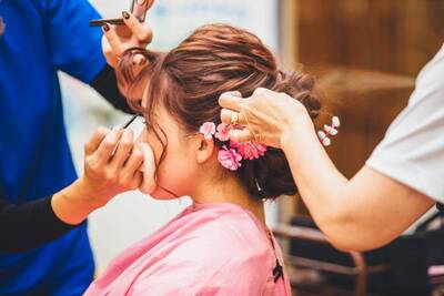 SNS映え間違いなし！着物とオリエンタル和装が着れるWプラン　レンタル＆着付け【山口県防府市】