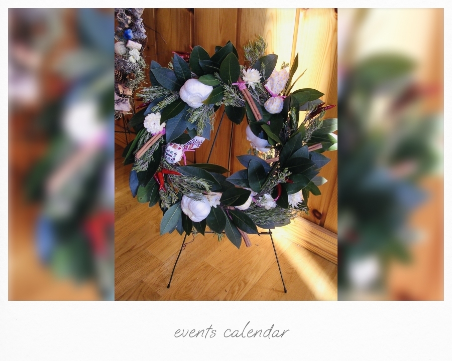 1/24(土) 月桂樹を使ったキッチンリース