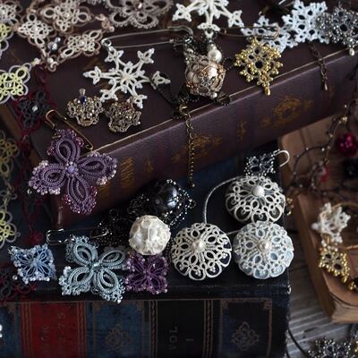 kamacosan.糸とビーズのアクセサリー ＊ちいさなちいさなおけいこ展＊ 5.29(木) at自由が丘