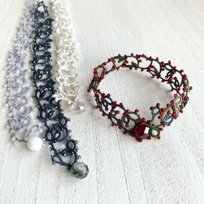 kamacosan.糸とビーズのアクセサリー ＊ちいさなちいさなおけいこ展＊ 5.29(木) at自由が丘