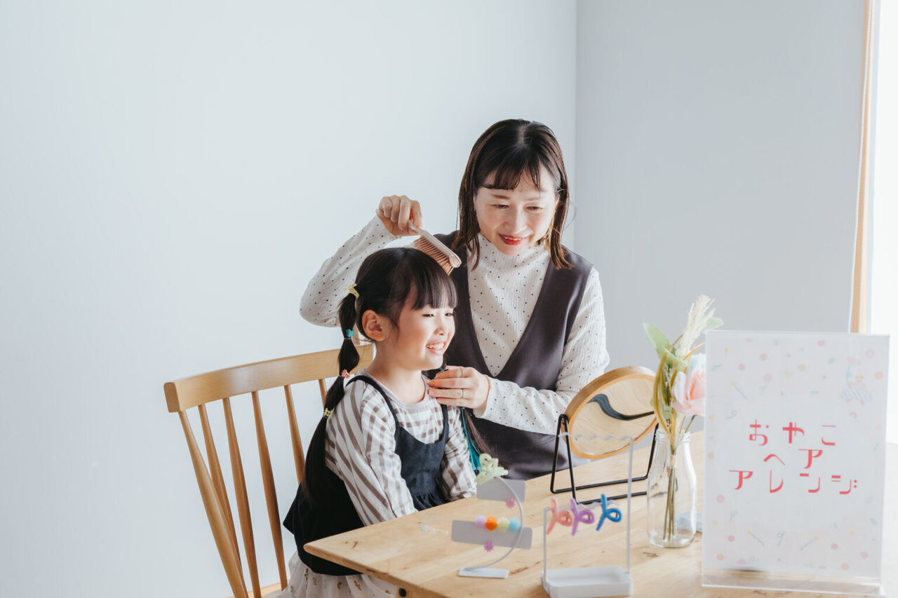 【Keitto】親子ヘアアレンジ教室