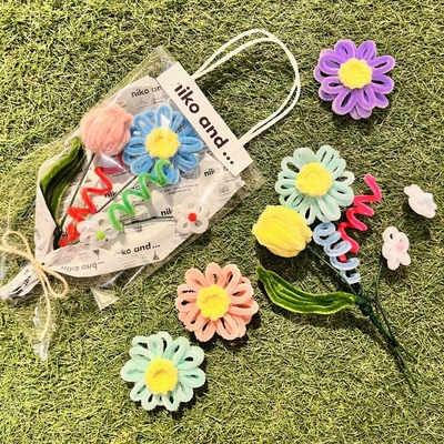 モールフラワー カラフルな色が可愛いガーベラ✨ オレンジ・黄色・白色・ピンク