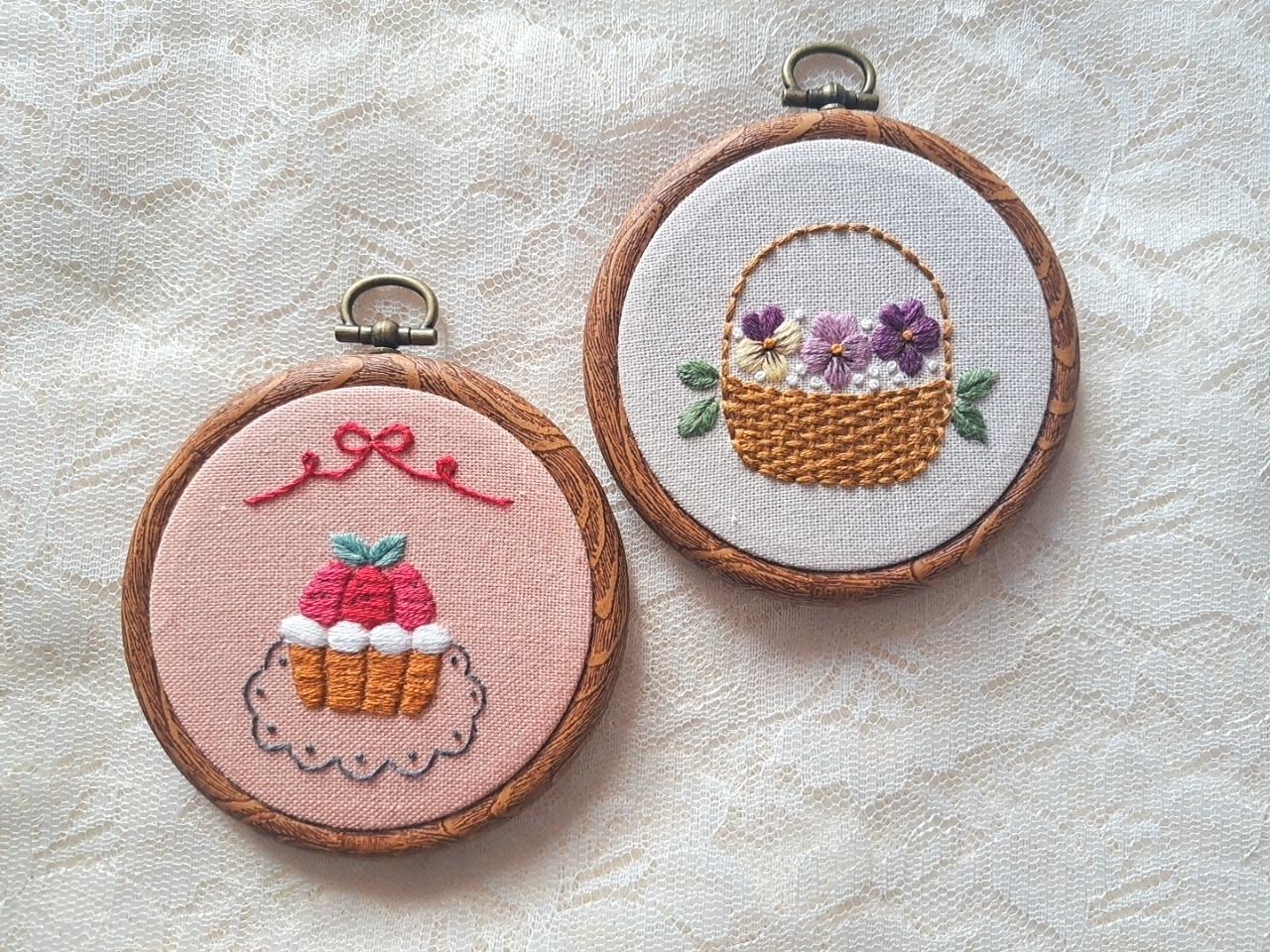 アミュの刺繍教室 1月