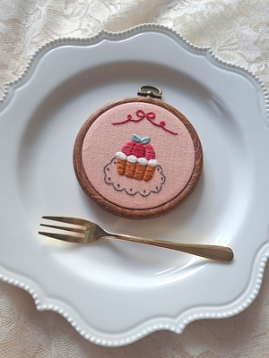 アミュの刺繍教室 1月