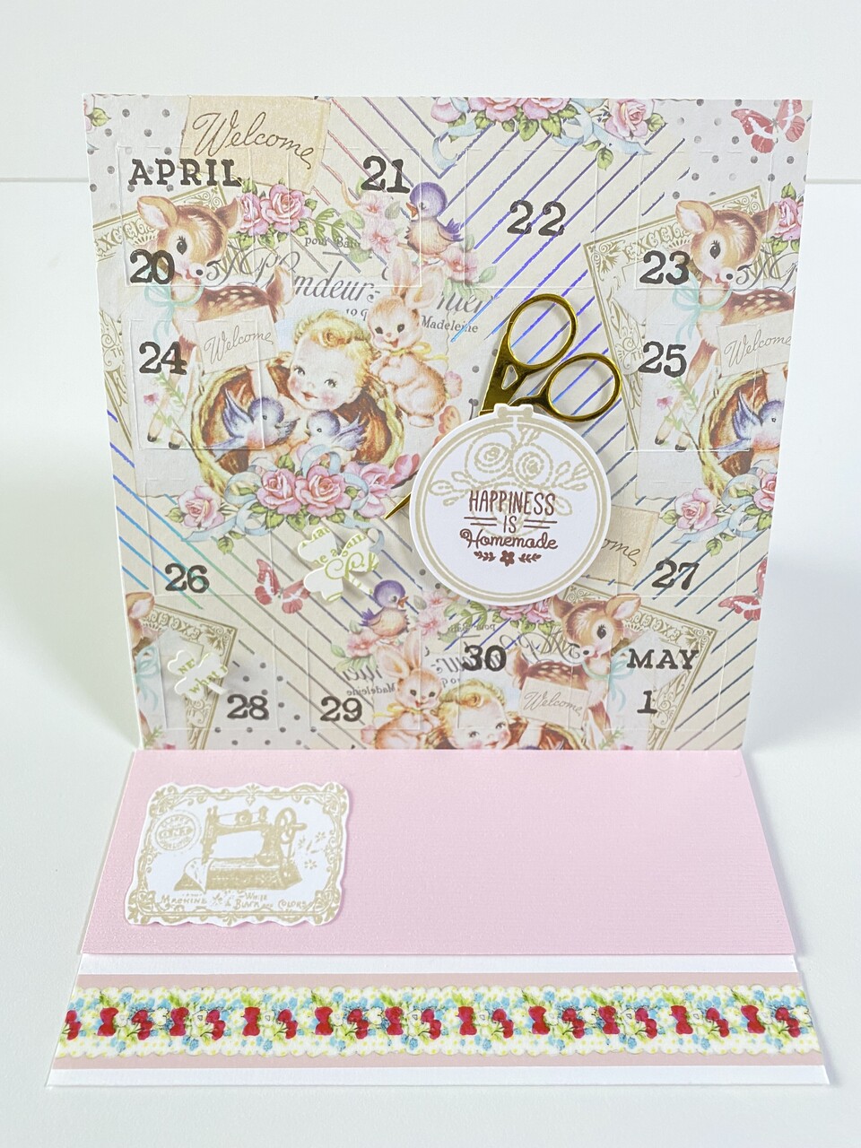 「アフターホビーショーを楽しむ日めくりカレンダー」ワークショップ