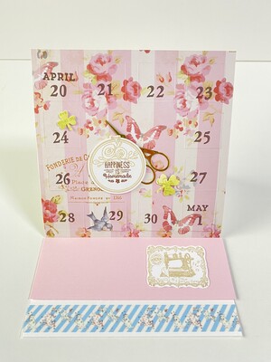 「アフターホビーショーを楽しむ日めくりカレンダー」ワークショップ