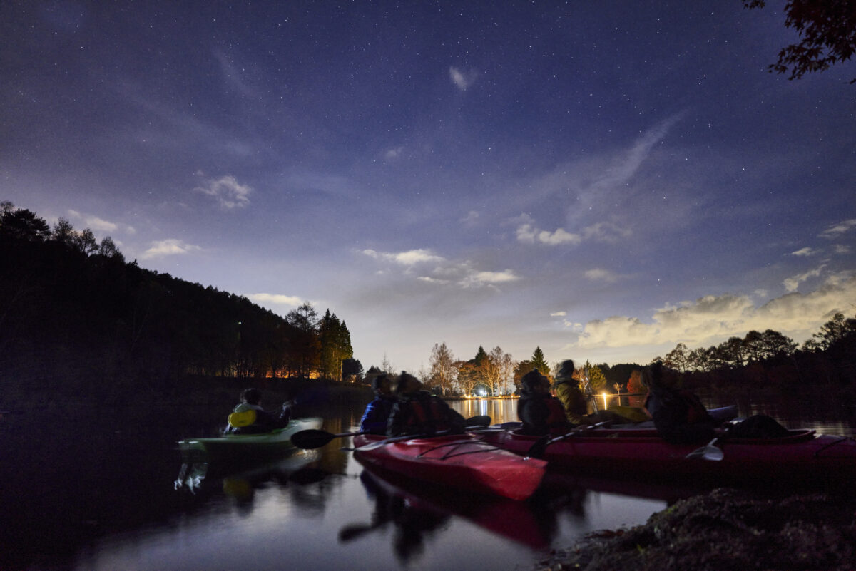 コース番号5821 【日帰りプラン】いずみ湖でナイトカヤック