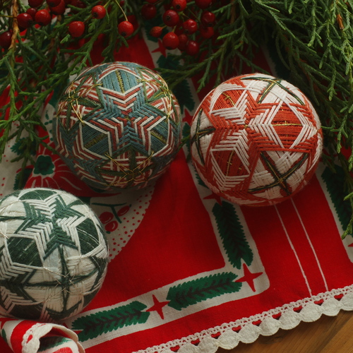 11月遠足手まりクラス【クリスマスの手まり】