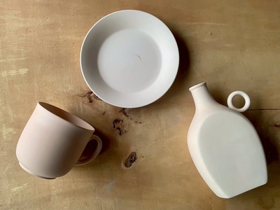 スタンプで自分オリジナルのうつわをつくろう