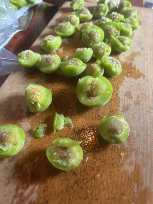 ＜無農薬の青梅＞美味しすぎる！！青梅のカリカリはちみつ漬け＆炭火で炊く竹筒梅ごはん