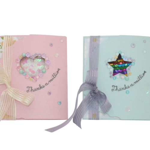 ハンドメイドオーダーページ＊Heart可愛い女の子パネル(残り4枚) Summer Craft】Sparkling Summer Card 8月9日・10日・22日・23日