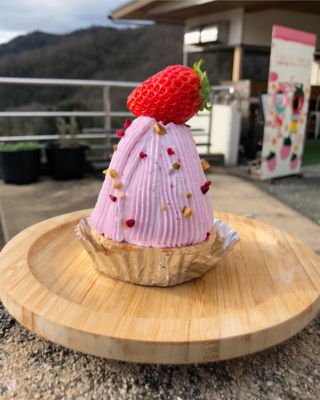2/2~3/1まで【いちごのスイーツプレート】　農園朝採れの完熟いちごを使用 