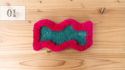 【NUULOOP】01／ミニラグ