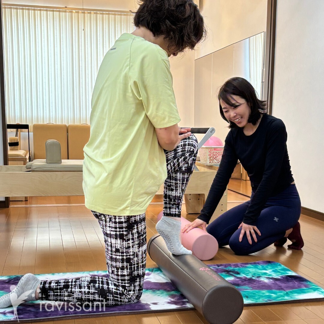 【ローラー&マットピラティス60分】SAWA/セミプライベート〜3名