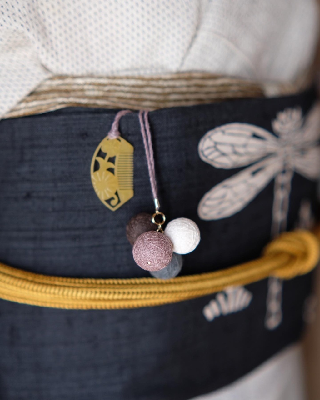 NONA ITO workshop　粒手まりの根付けの会