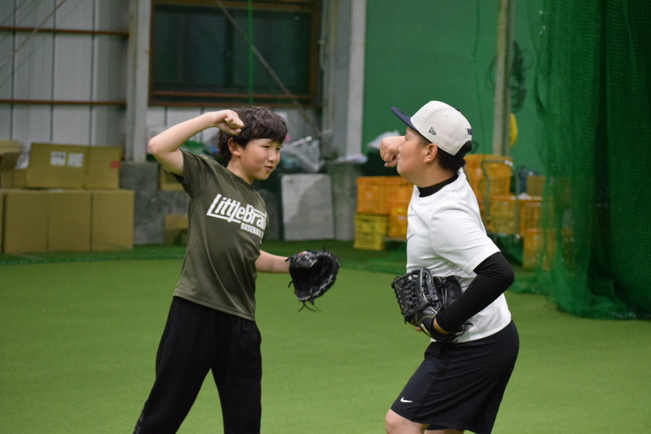 【5.6年生の部】野球教室