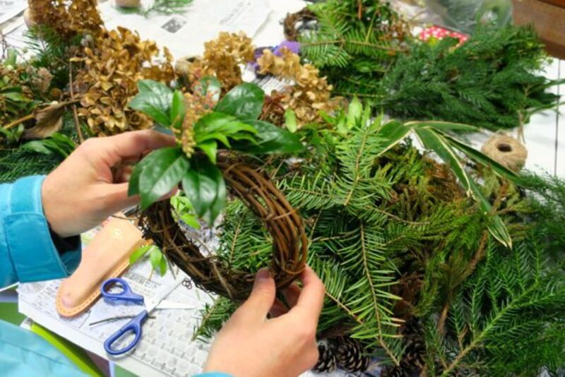 【摩耶の森クラブ】クリスマスチャームづくり