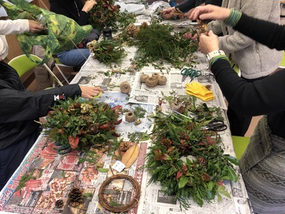 【摩耶の森クラブ】クリスマスチャームづくり