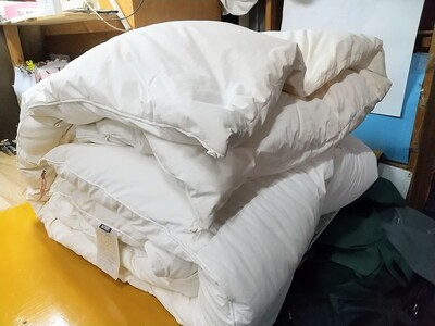 集配サービス付き白木屋クリーニングふとん（2点パック）季節限定4月～10月迄