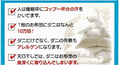 集配サービス付き白木屋クリーニングふとん（2点パック）季節限定4月～10月迄