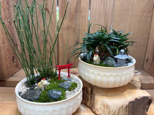 【苔むした古い宝珠・関守石・オブジェ】庭石箱庭苔鉢造園ガーデニングオーナメント 苔むした古い宝珠・関守石・オブジェ】庭石箱庭苔鉢造園ガーデニング